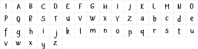 Balton Demo  glyph index