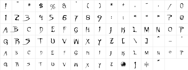 Dinobots Normal  glyph index