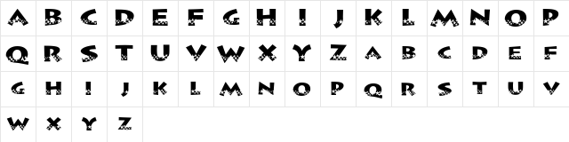 5 Starbound DNA Regular  glyph index