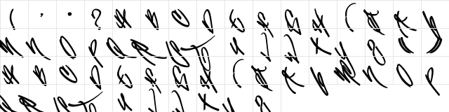 SameGang SameGang_Free  glyph index