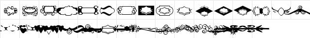 GCDesign Ding 3 Regular  glyph index