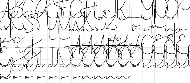 Himponis Demo Regular  glyph index
