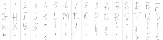 White Apparel Apparel  glyph index