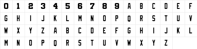 NBA Celtics Regular  glyph index