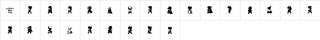 SO Final Fantasy V Regular  glyph index