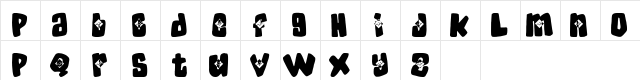Nitrofresh Regular  glyph index