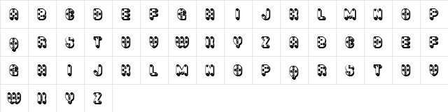 Furious Ride Abstract Regular  glyph index