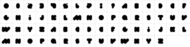 happyloverstown.eu_fatlove Regular  glyph index