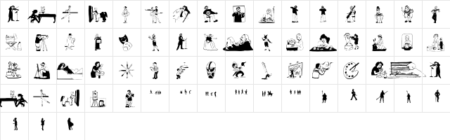 ArtEtcetera Regular  glyph index