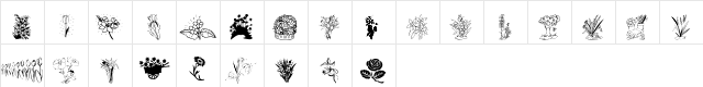 KR Spring Me Too! Regular  glyph index