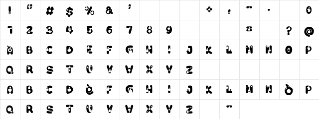 O Apple Regular  glyph index