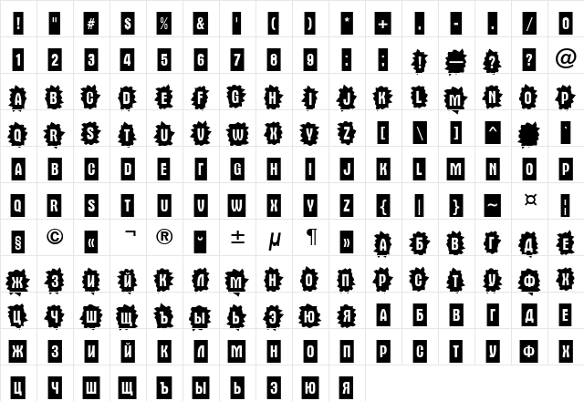 a_AlternaCmDc4Cb Demi  glyph index