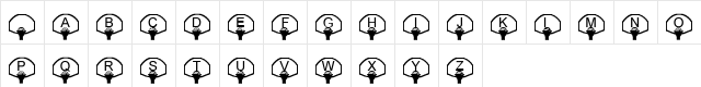 LMS The Hoop Is On Fire Regular  glyph index