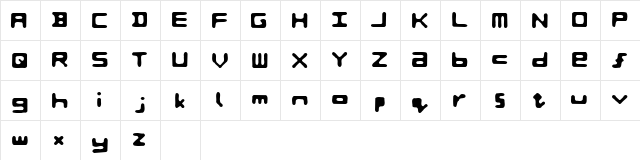 Period Mu Regular  glyph index