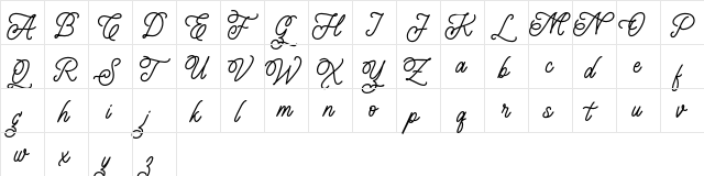 Leightonz FREE Regular  glyph index