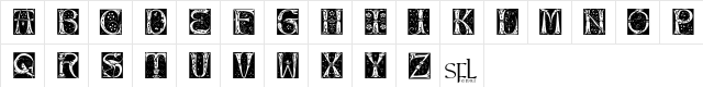 Jugend Regular  glyph index
