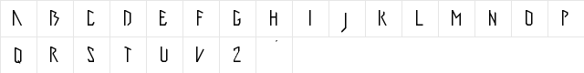 JUPI Regular  glyph index