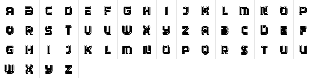 Sierra Regular  glyph index