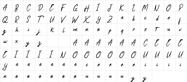 White Balance Demo Regular  glyph index