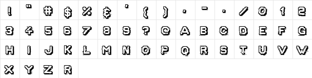 Corrupted File Regular  glyph index