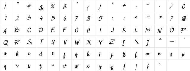 ABlackCrown BlackCrown  glyph index