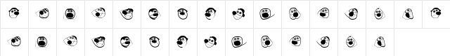 Risk Regular  glyph index