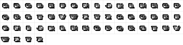 Speed of Light Negative Regular  glyph index
