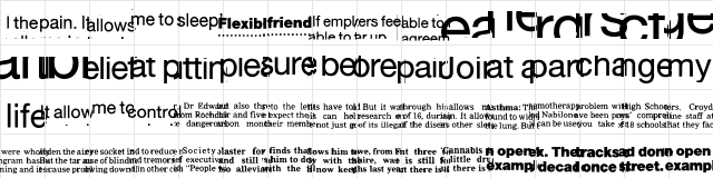 EchoPageThree Regular  glyph index