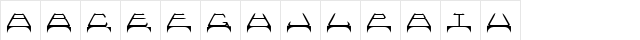 CHUPACABRA-ShareWare Normal  glyph index