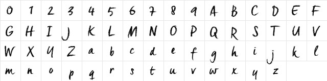 Creta_TRIAL Creta_TRIAL  glyph index