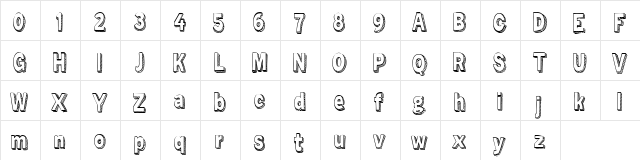 Zuka Doodle Zuka Doodle  glyph index