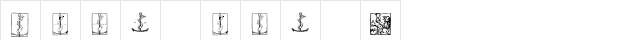 AldusM Normal  glyph index