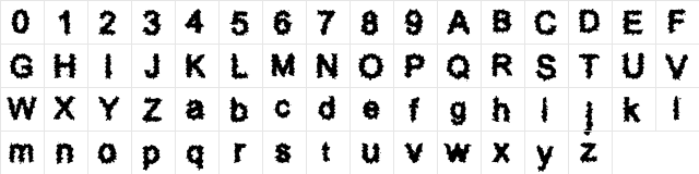 Splatz (BRK) Regular  glyph index