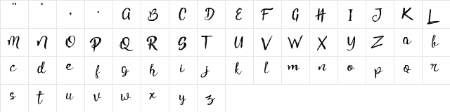 Pink Gladiolus one  glyph index