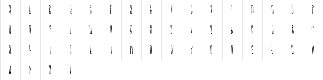 Signal To Noise Regular  glyph index