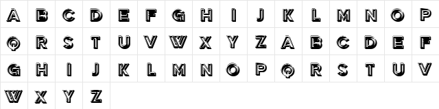 Baise Regular  glyph index