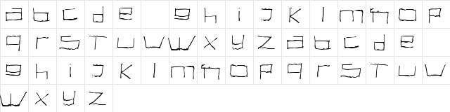 swallow Regular  glyph index