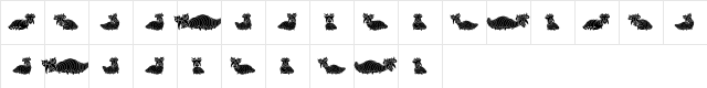 Wurm Regular  glyph index