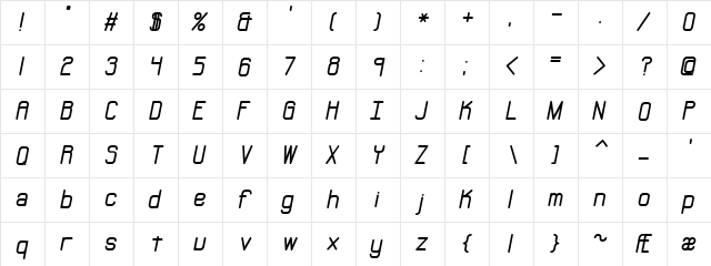 Neural (BRK) Regular  glyph index