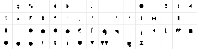 Ultra Light  glyph index