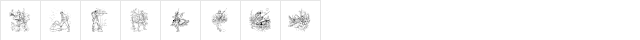 WW1  B Regular  glyph index