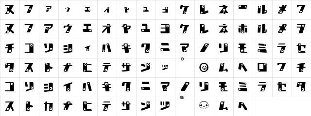 kankana K  glyph index