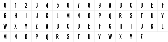 MLB Astros Regular  glyph index