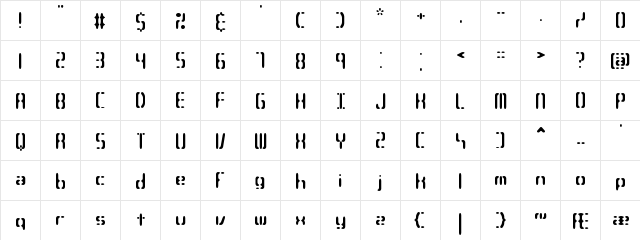 Compliant Confuse 3s BRK Normal  glyph index