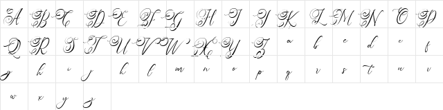 Simply Harmony FREE Regular  glyph index