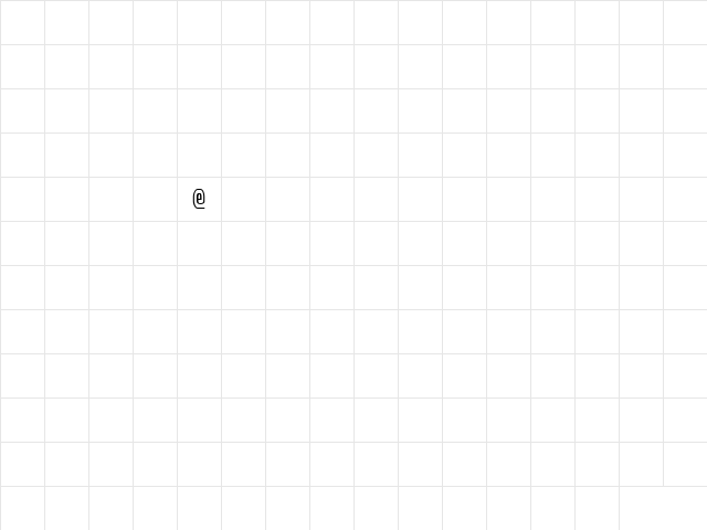 efont Regular  glyph index