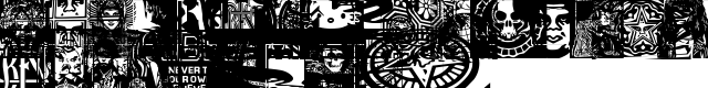 ObeyFavesCaps Regular  glyph index
