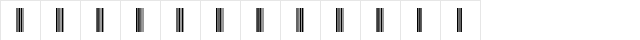 Code-25-Ind Normal  glyph index