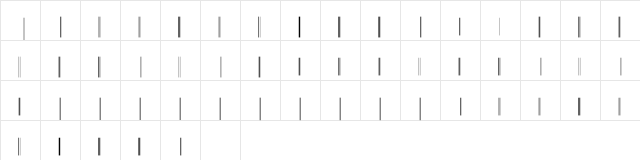 UpcEBwrP72xTt Normal  glyph index