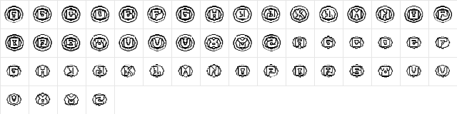 Lubricant Smell Regular  glyph index